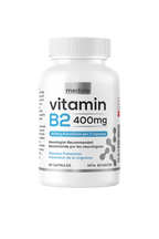Vitamin B2 400mg for Migraine Prevention (120 Capsule / 2 Month Supply)